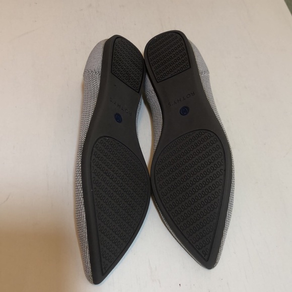 Rothy’s  Flats Beige Point  Slips-On Shoes Size 7W - Picture 8 of 12